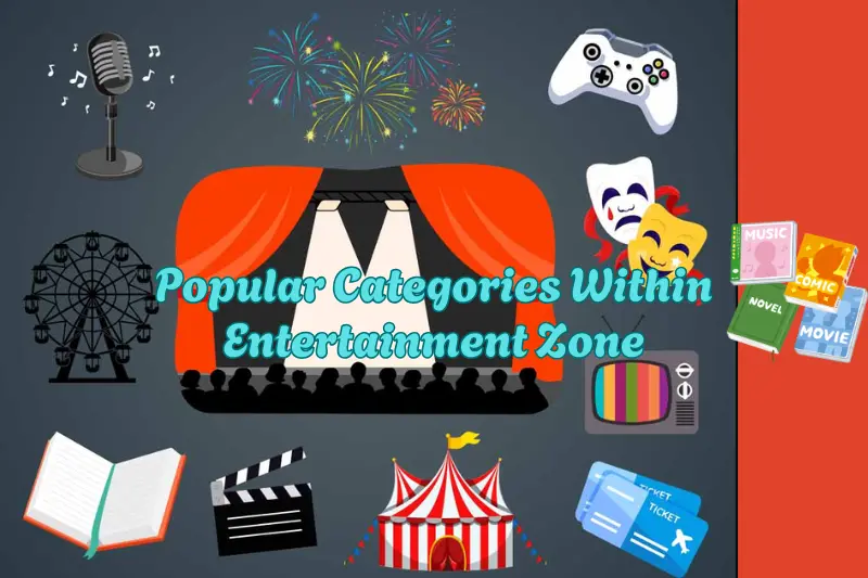 Popular Categories Within Entertainment Zone